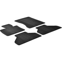 Гумові килимки в салон для BMW X5 (E70) 2006-2013 комплект з 4 штук (Gledring)