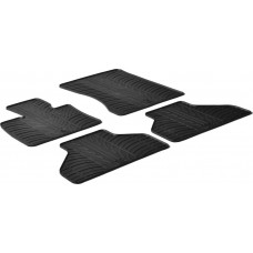 Гумові килимки в салон для BMW X5 (E70) 2006-2013 комплект з 4 штук (Gledring)