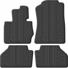 Гумові килимки в салон для BMW X3 (F25) 2010-2017 комплект з 4 штук (Gledring)