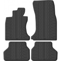 Гумові килимки в салон для BMW 5-series (E60; E61) 2003-2010 комплект з 4 штук (Gledring)