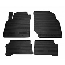 Гумові килимки в салон для Nissan Almera (N16) (2000-2006) комплект з 4 штук (Stingray)