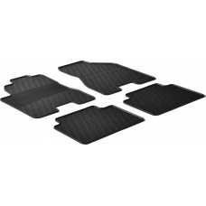 Гумові килимки в салон для Hyundai Tucson (mkI) 2004-2010; Kia Sportage (mkII) 2005-2010 комплект з 4 штук (Gledring)