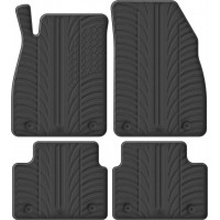 Гумові килимки в салон для Opel Insignia (mkI)(A) 2013-2017 комплект з 4 штук (Gledring)