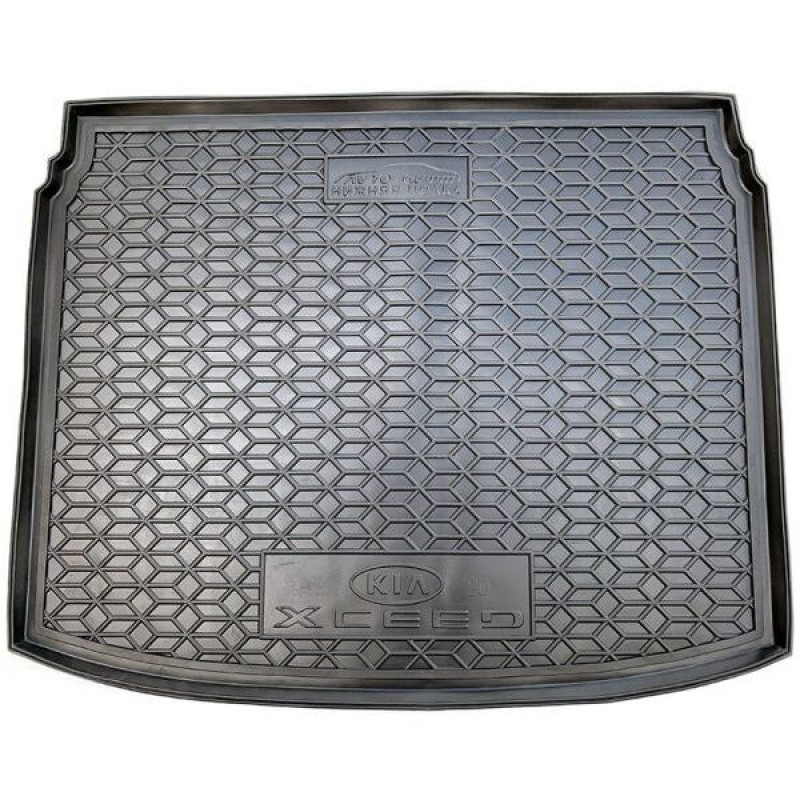 Килимок в багажник для Kia XCeed 2019- Hb (Нижня поличка) (Avto-Gumm)