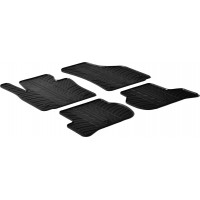 Гумові килимки в салон для Seat Leon (mkII) 2005-2012 комплект з 4 штук (Gledring) Гумові килимки в салон для Seat Leon (mkII) 2005-2012 комплект з 4 штук (Gledring)