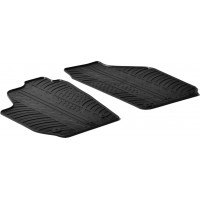 Гумові килимки в салон для Skoda Roomster (mkI) 2006-2015 / Praktik (mkI) 2006-2015 (1 ряд) комплект з 2 штук (Gledring) Гумові килимки в салон для Skoda Roomster (mkI) 2006-2015 / Praktik (mkI) 2006-2015 (1 ряд) комплект з 2 штук (Gledring)