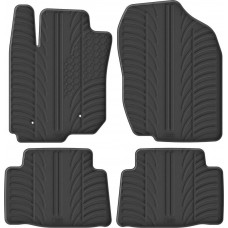 Гумові килимки в салон для Toyota RAV4 (mkIII) 2005-2012 (не long)(5 мест) комплект з 4 штук (Gledring)