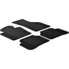Гумові килимки в салон для Volkswagen Passat (B7) 2010-2015; CC (mkI) 2008-2017 комплект з 4 штук (Gledring)