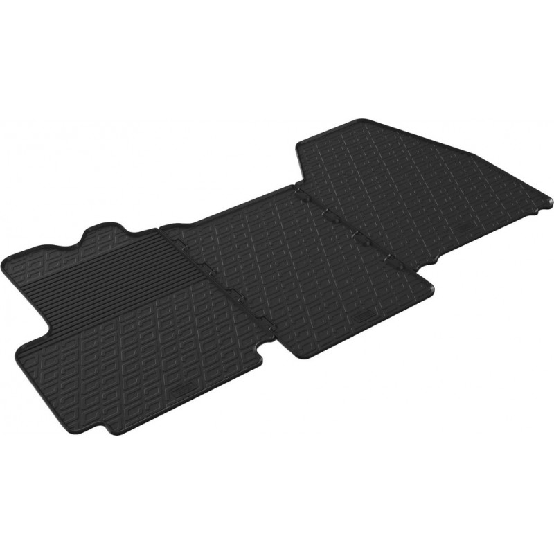 Гумові килимки в салон для Citroen Jumper (mkII); Peugeot Boxer (mkII); Fiat Ducato (mkIII); RAM ProMaster (mkI); Toyota ProAce Max (mkI) 2006→ (1 ряд) комплект з 3 штук (Gledring)