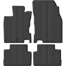 Гумові килимки в салон для Nissan Qashqai (mkII) 2013-2021 комплект з 4 штук (Gledring)
