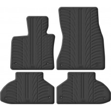 Гумові килимки в салон для BMW X6 (F16; F86) 2014-2019 комплект з 4 штук (Gledring)