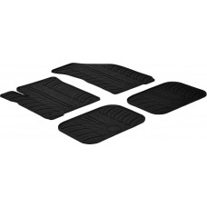Гумові килимки в салон для Dodge Journey (mkI) 2008-2020; Fiat Freemont (mkI) 2011-2015 комплект з 4 штук (Gledring)