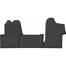 Гумові килимки в салон для Renault Master (mkIII) 2010-2024; Nissan NV400 (mkI) 2010-2024; Opel Movano (mkII)(B) 2010-2021 комплект з 3 штук (Gledring)