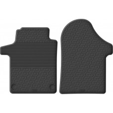 Гумові килимки в салон для Mercedes-Benz V-Class (W447) 2014→ (АКПП) комплект з 2 штук (Gledring)