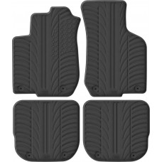 Гумові килимки в салон для Audi A3/S3 (mkI) 1996-2003 (МКПП) комплект з 4 штук (Gledring)