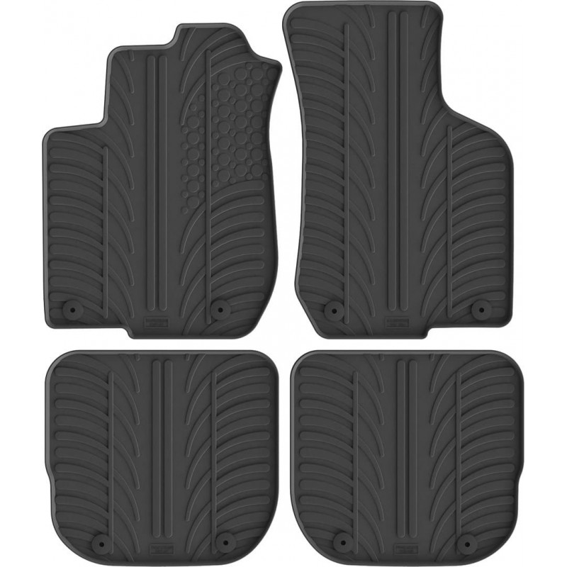 Гумові килимки в салон для Audi A3/S3 (mkI) 1996-2003 (МКПП) комплект з 4 штук (Gledring)