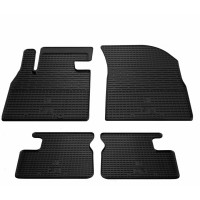 Гумові килимки в салон для Nissan Micra IV (K13) (2010-2016) комплект з 4 штук (Stingray)