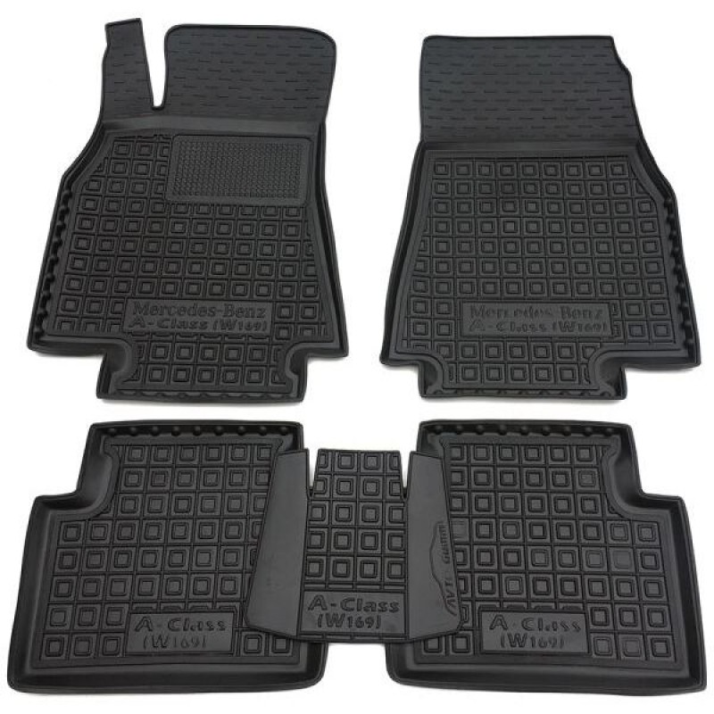 Коврики в салон Mercedes Benz W169 A (2004-2012) (Avto-Gumm)