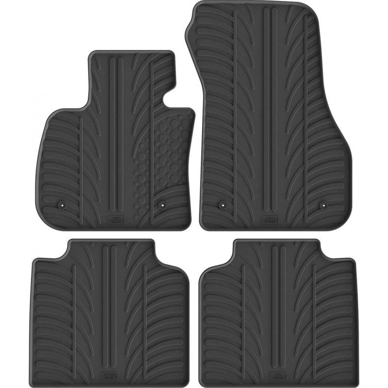Гумові килимки в салон для BMW 2-series (F46)(Gran Tourer) 2014-2021 комплект з 4 штук (Gledring)