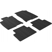 Гумові килимки в салон для Honda Civic (mkX) 2015-2021 (EU)(седан/хетчбек) комплект з 4 штук (Gledring) Гумові килимки в салон для Honda Civic (mkX) 2015-2021 (EU)(седан/хетчбек) комплект з 4 штук (Gledring)