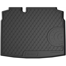 Гумовий килимок в багажник для Volkswagen Golf (mkV) 2003-2010 / (mkVI) 2008-2014 (хетчбек)(с докаткой)(багажник) (Gledring)