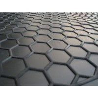 Килимок в багажник для Kia Rio 2017- Hatchback (Нижня поличка) (Avto-Gumm)