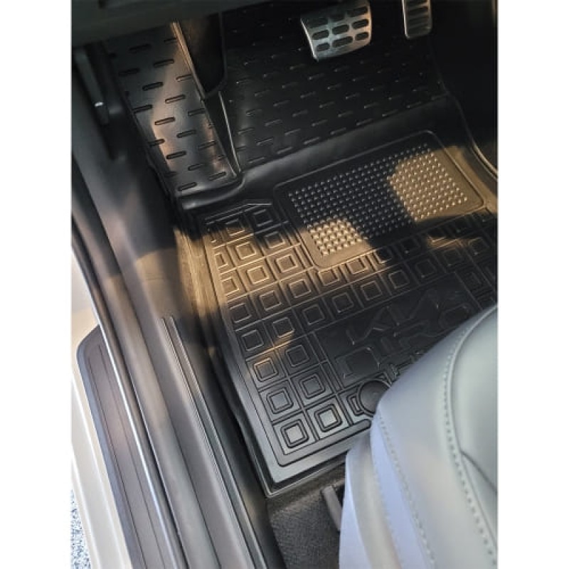 Гумові килимки в салон для Nissan Interstar I (1998-2010) комплект з 3 штук (Stingray)