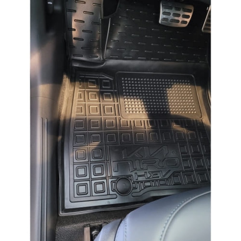 Гумові килимки в салон для Nissan Interstar I (1998-2010) комплект з 3 штук (Stingray)