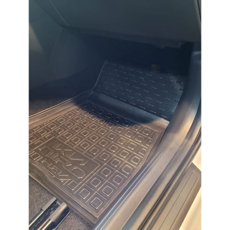 Гумові килимки в салон для Nissan Interstar I (1998-2010) комплект з 3 штук (Stingray)