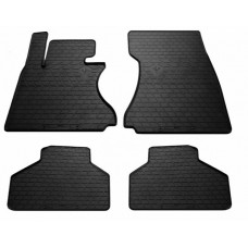 Гумові килимки в салон для BMW 7 (E66) (2002-2008) комплект з 2 штук (Stingray)