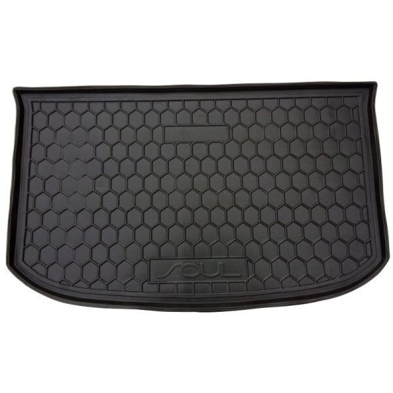 Килимок в багажник для Kia SOUL (2013-2018) (верхній) (Avto-Gumm)