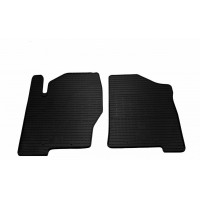 Гумові килимки в салон для Nissan Navara (D40) (2005-2010) комплект з 2 штук (Stingray) Гумові килимки в салон для Nissan Navara (D40) (2005-2010) комплект з 2 штук (Stingray)