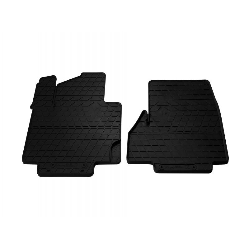 Гумові килимки в салон для Nissan NV200 (2009-...) комплект з 2 штук (Stingray)