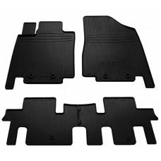 Гумові килимки в салон для Nissan Pathfinder IV (R52) (2012-...) комплект з 4 штук (Stingray)