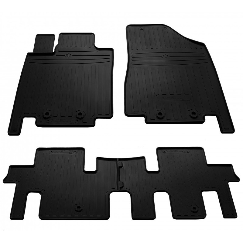 Гумові килимки в салон для Nissan Pathfinder IV (R52) (2012-...) комплект з 4 штук (Stingray)