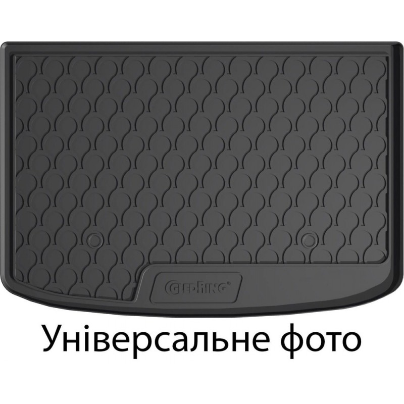 Гумовий килимок в багажник для Volkswagen Passat (B9) 2023→ (універсал)(верхний уровень)(багажник) (Gledring)