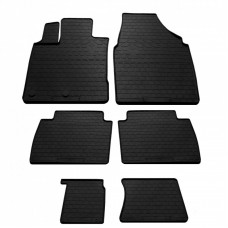 Гумові килимки в салон для Nissan Qashqaiplus2 (2008-2014) комплект з 6 штук (Stingray)