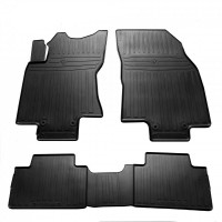 Гумові килимки в салон для Nissan Rogue (T32) (2013-...) комплект з 4 штук (Stingray) Гумові килимки в салон для Nissan Rogue (T32) (2013-...) комплект з 4 штук (Stingray)