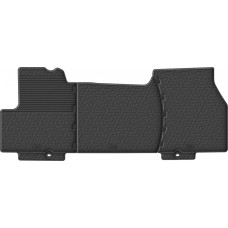 Гумові килимки в салон для Citroen Jumper (mkII); Peugeot Boxer (mkII); Fiat Ducato (mkIII); Toyota ProAce Max (mkI) 2022→ (1 ряд)(МКПП) комплект з 3 штук (Gledring)