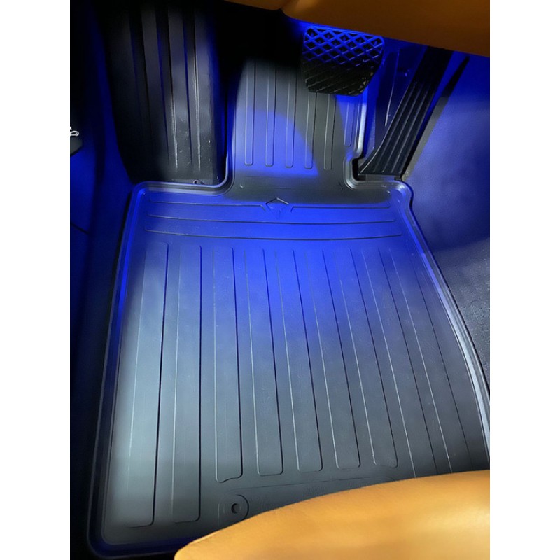 Гумові килимки в салон для BMW 7 (G12) (2019-...) комплект з 4 штук (Stingray)