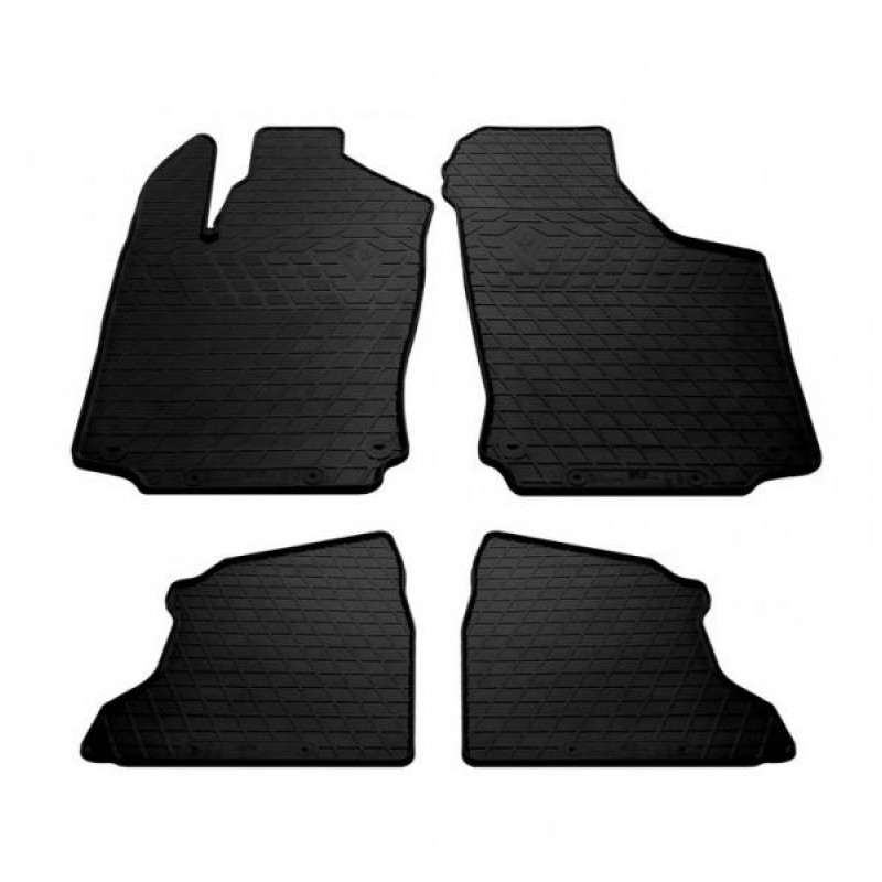 Гумові килимки в салон для Opel Combo C (2001-2011) комплект з 4 штук (Stingray)