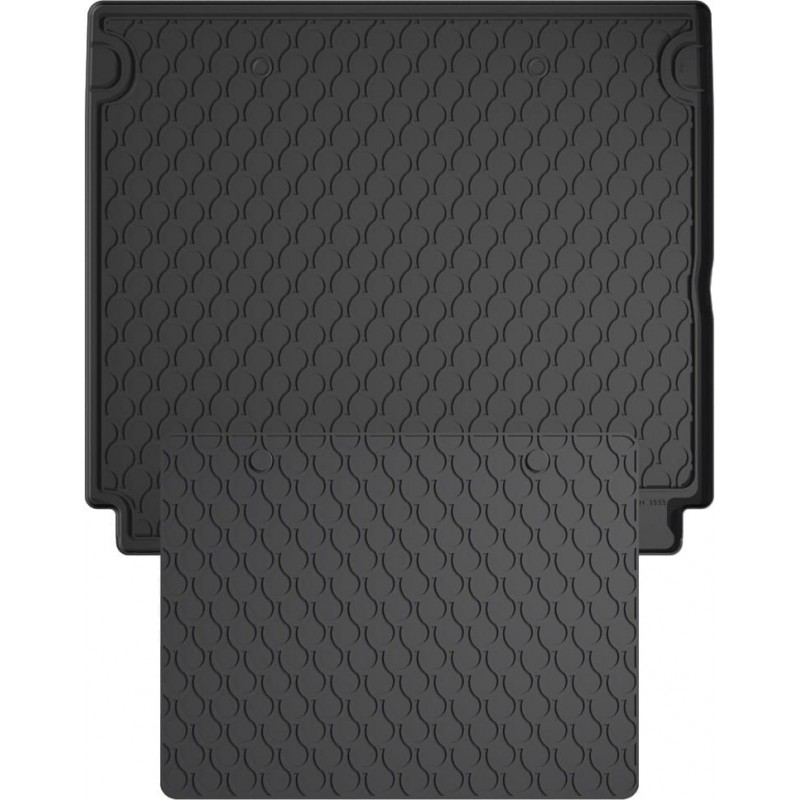 Гумовий килимок в багажник для Land Rover Range Rover Sport (mkII)(L494) 2013-2022 (багажник с защитой) (Gledring)