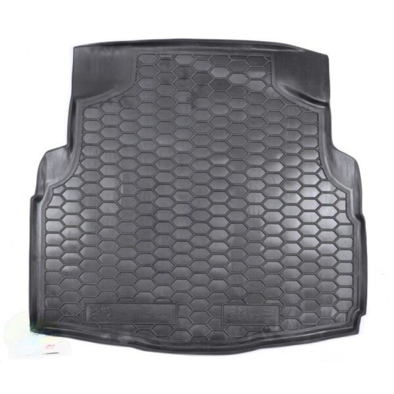 Килимок в багажник для Mercedes C (W205) 2014- (без вуха) (Avto-Gumm)
