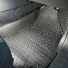 Гумові килимки в салон для Opel Combo D (2011-2018) комплект з 4 штук (Stingray)