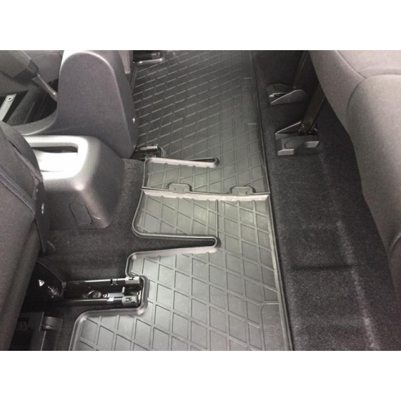 Гумові килимки в салон для Opel Combo E (2018-...) кліпса СР2 комплект з 4 штук (Stingray)