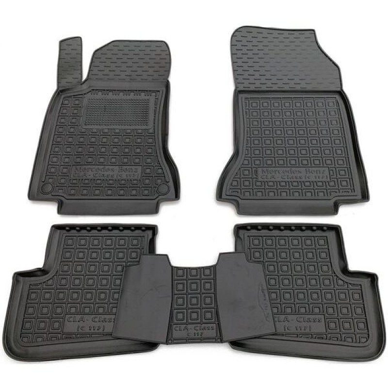 Коврики в салон Mercedes Benz C117 CLA (2013-2019) (Avto-Gumm)