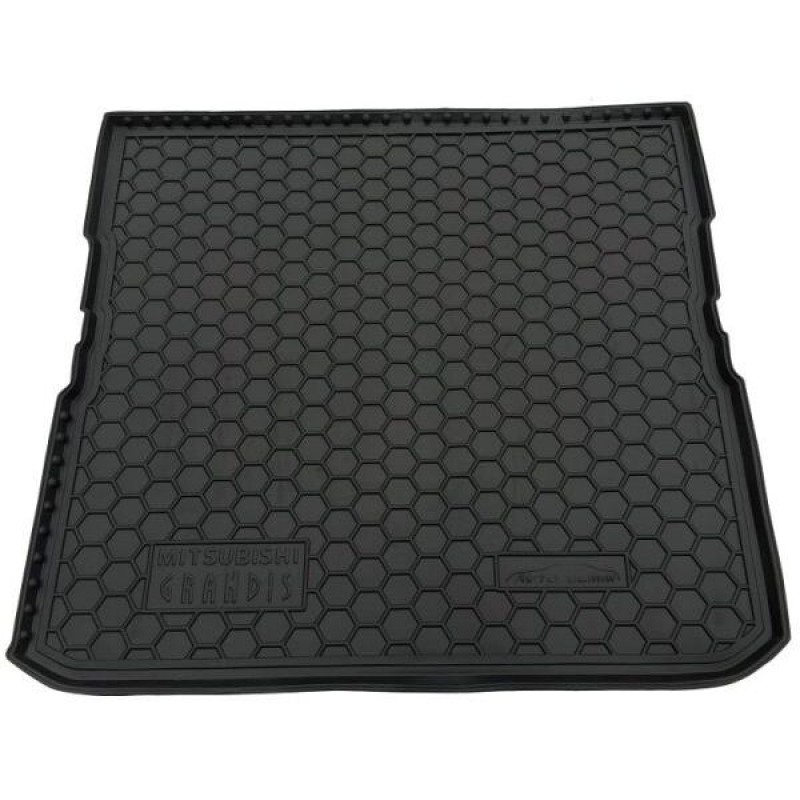 Килимок в багажник для Mitsubishi Grandis 2003- (подовжений) (Avto-Gumm)