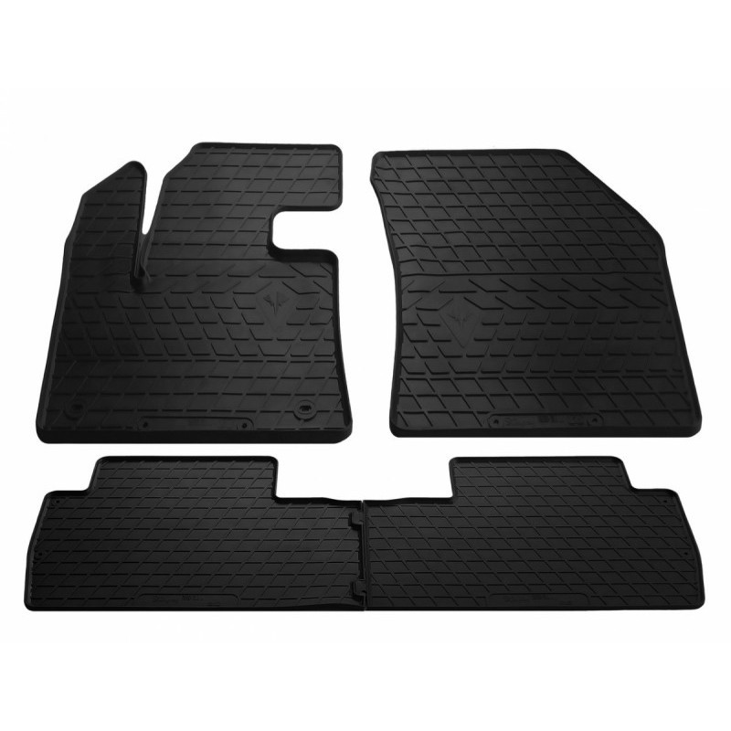 Гумові килимки в салон для Peugeot 5008 (2017-...) комплект з 4 штук (Stingray)