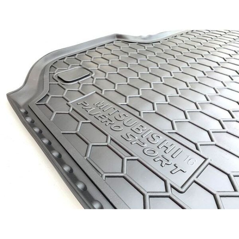 Килимок в багажник для Mitsubishi Pajero Sport III (2015-...) (Avto-Gumm)