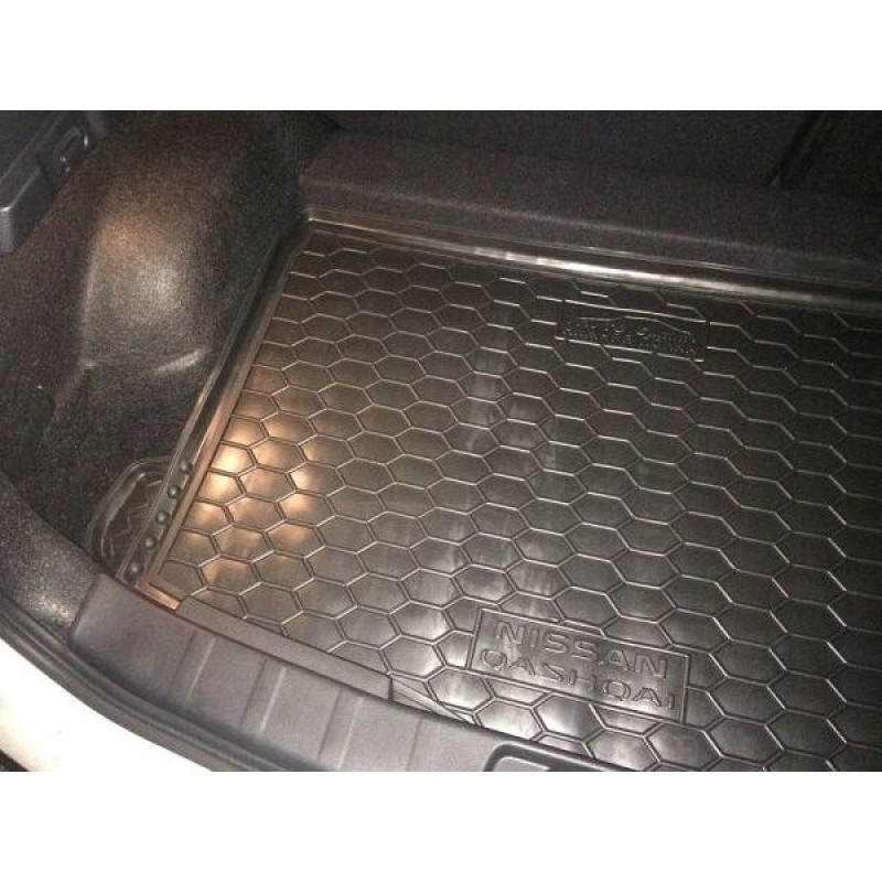 Килимок в багажник для Nissan Qashqai 2017- FL Нижня поличка (Avto-Gumm)